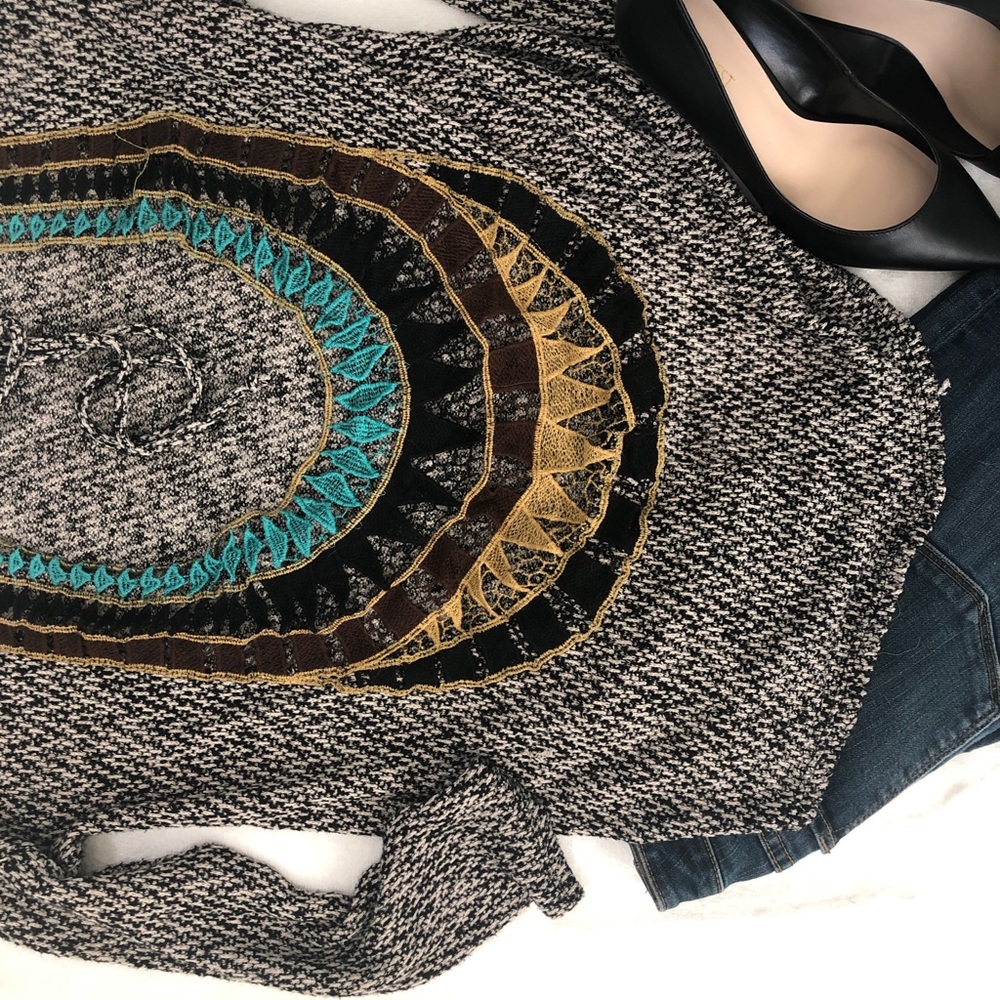 Boho knit style top